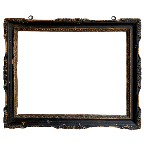 26.75" W x 21.5" H Antique 19th Century Gilt Frame #10