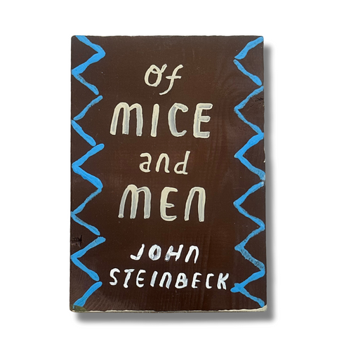 Leanne Shapton "Of Mice and Men" Painted Wooden Book