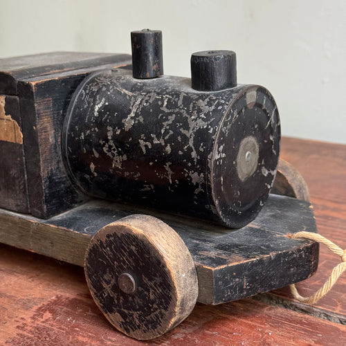 Mid 20th-century Toy Train Car
