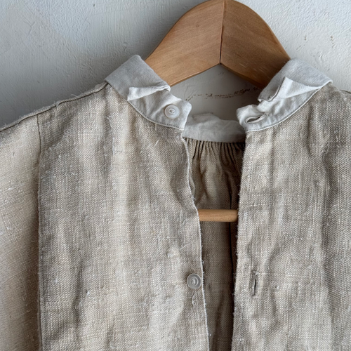 19th-century French Nightshirt (#S-10)