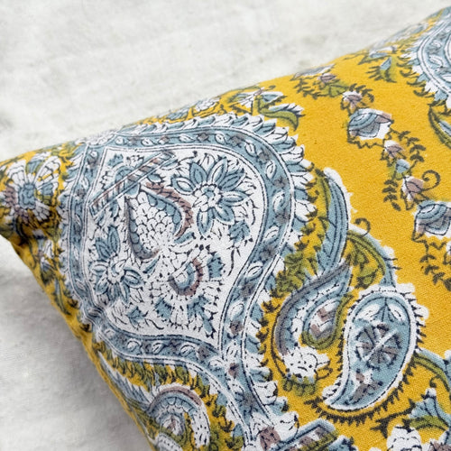 "Amour" Embroidered Cushion (#C4-07)