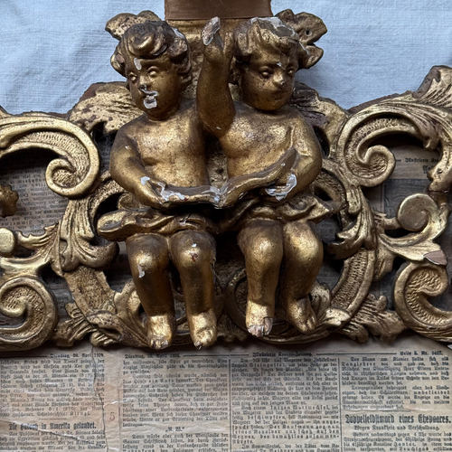19th-century Gilt Over Door Architectural Element