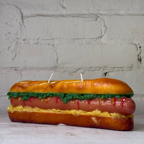 Hot Dog Candle