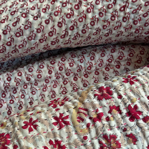 Vintage Sari Treble Bedcover (07-10)