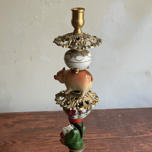 Primitive Twig Candlestick (#10)