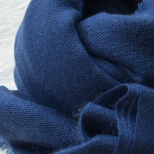 Noble Fibre Cashmere Gauze Scarf in #49 Nantucket Blue