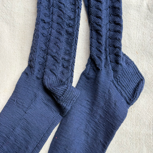 Pair of Antique German Socks (#10)
