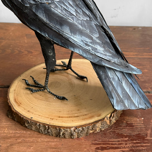 Papier-Mâché Raven