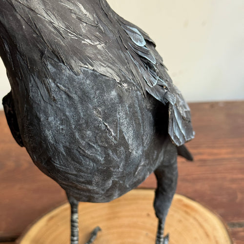 Papier-Mâché Raven