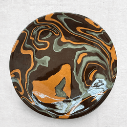 Marbled Small Plate in Byzance (BY #048)
