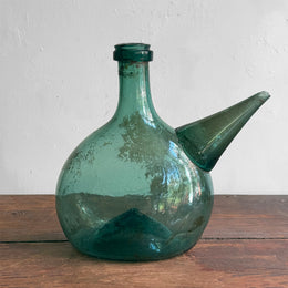 18th-century Blown Glass Decanter