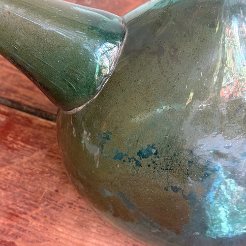 18th-century Blown Glass Decanter