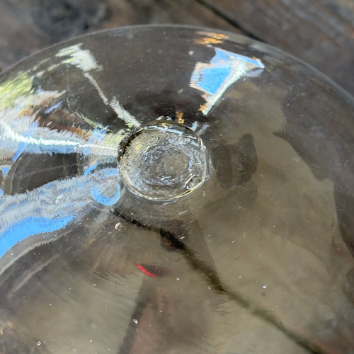 Large 19th-century French Glass Cloche de Melon (LG-10)