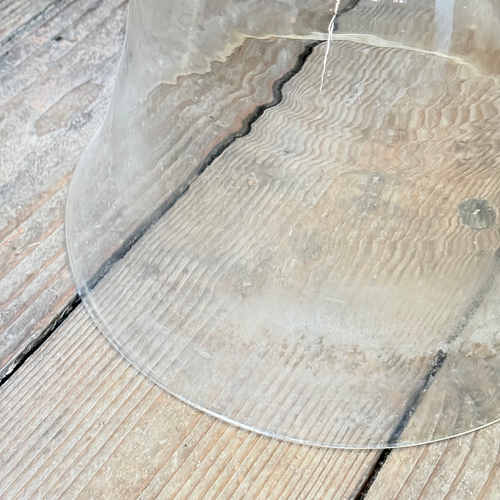 Large 19th-century French Glass Cloche de Melon (LG-10)