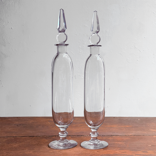 Pair of 19th-century French Apothecary Jars