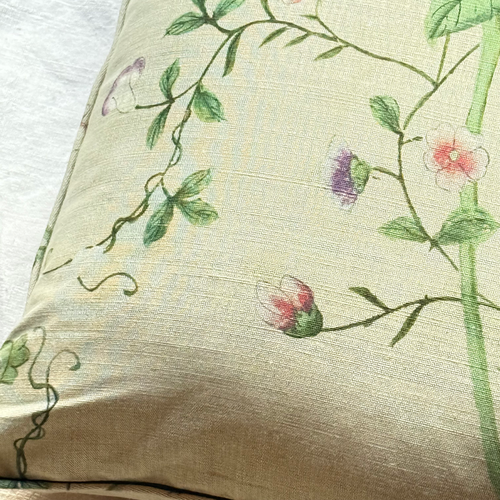 Custom John Derian for Pierre Frey "Le Paravent Chinois" Pillow in "Chantilly Cream" (#13)