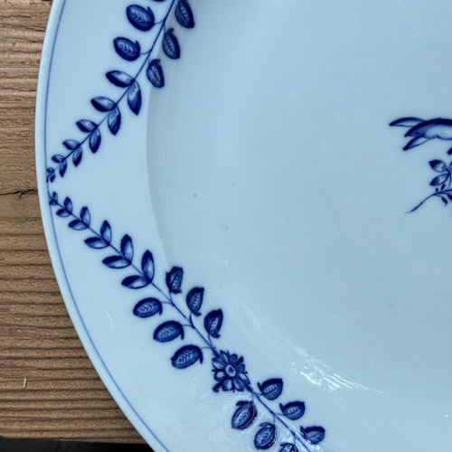 18th-century Meissen Blue & White Charger Platter (J)