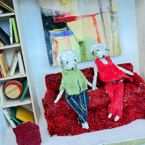 "Fred & Ethel" Assemblage