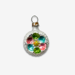 Nostalgic Mini Multicolor Reflector Ornament