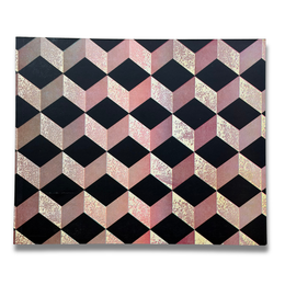 Notebook in Black/Pink