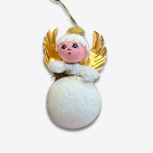 Nostalgic Cotton Angel Ornament