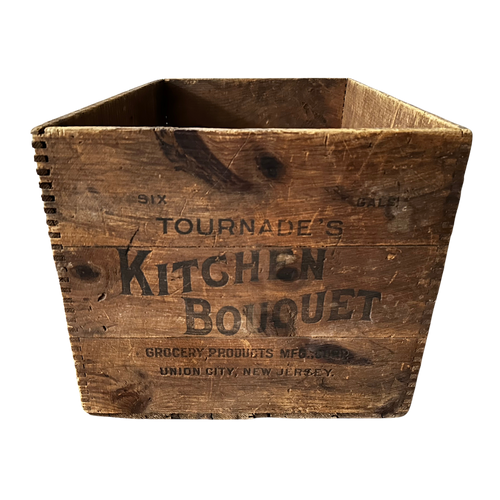 19th Century Grocery Box