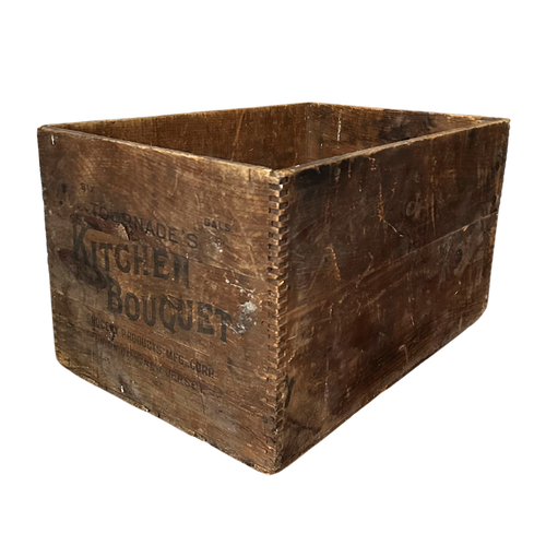 19th Century Grocery Box