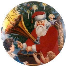 Gramophone (Santa) Convex