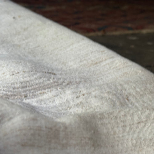 Custom 19th-century Small French Ticking Pillow (#37)