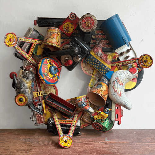 Bill Finks Toy Wreath