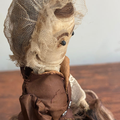 Late 19th-century Handsewn Stump Doll