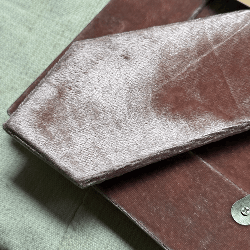 Sona Silk Velvet Tabletop Frame in Old Roase (#11)