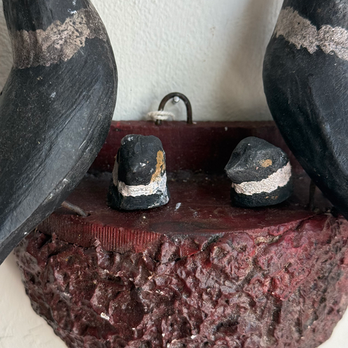 Early 20th-century Black Forest Carved Bird's Nest (BFB-09)
