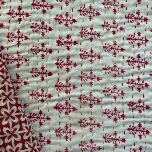 Vintage Sari Treble Bedcover (07-11)