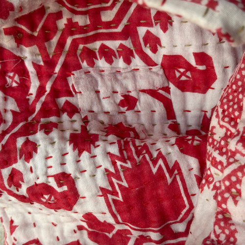 Vintage Sari Treble Bedcover (07-11)