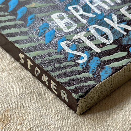 Leanne Shapton "Dracula" Painted Wooden Book