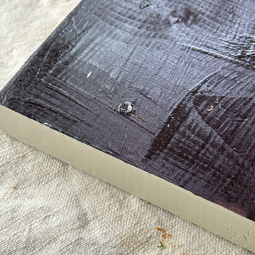 Leanne Shapton "Dracula" Painted Wooden Book