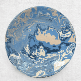 Marbled Small Plate in Arcachon (AR #049)