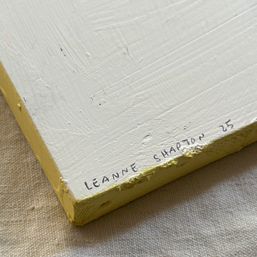 Leanne Shapton "Heart of Darkness" Painted Wooden Book