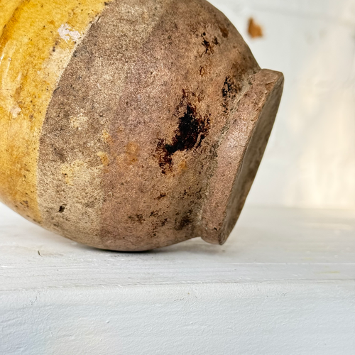 Small 19th-century French Ceramic Confit Pot (#2)
