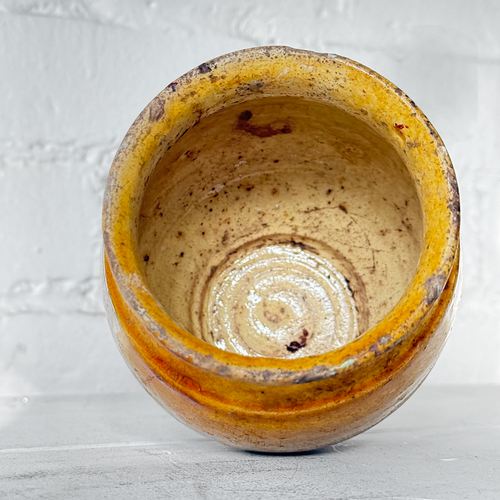 Small 19th-century French Ceramic Confit Pot (#2)