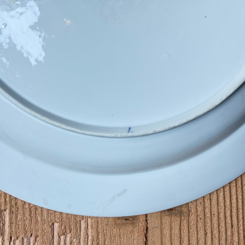 18th-century Meissen Blue & White Charger Platter (K)