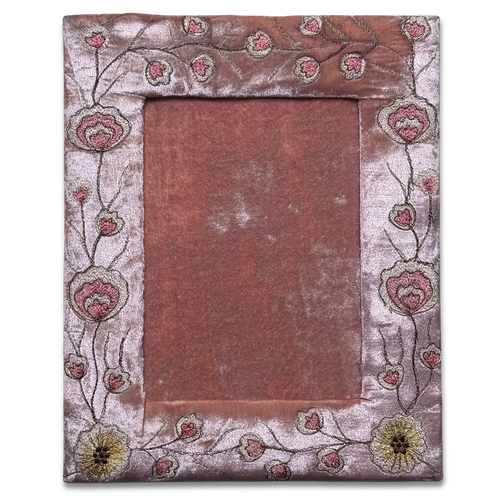 Sona Silk Velvet Tabletop Frame in Old Roase (#11)