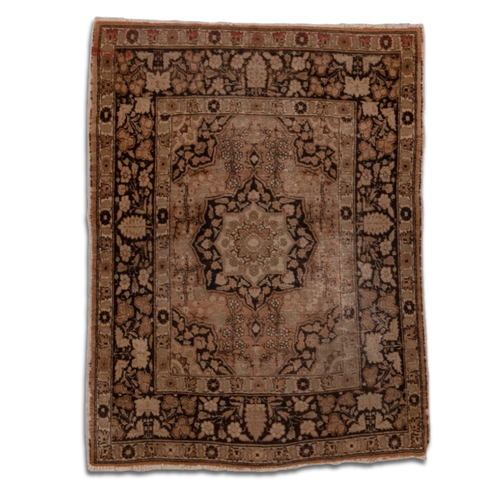 4’ x 5’ 4” Vintage Tabriz Rug