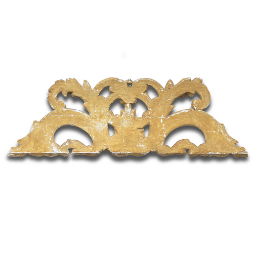 19th-century Italian Gilt Over Door Architectural Element