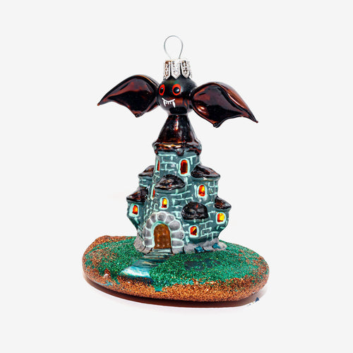 Bat on Castle Ornament