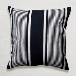 Custom 19th-century French Ticking Pillow (#3-06)