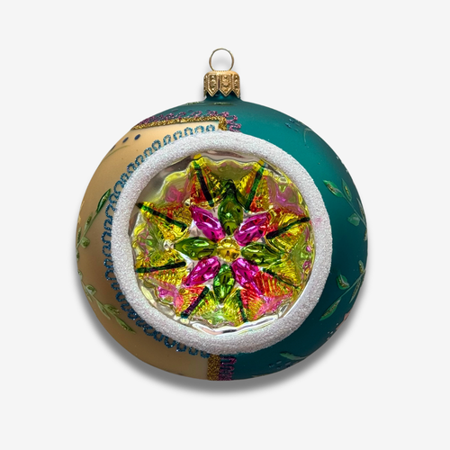 Retro Colorful Reflector Ornament