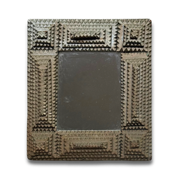 Early 20th-century Tramp Art Mirror