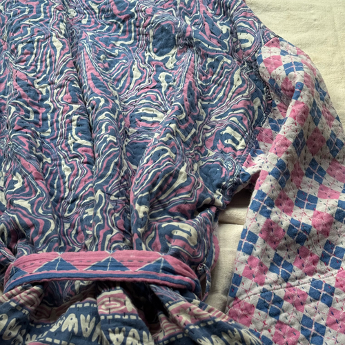 Jeanette Farrier Vintage Sari Robe #1